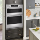 KitchenAid 30 in. Electric Microwave and 5.0 cu ft. Wall Oven with Even-Heat True Convection