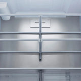 LG 36 in. 24 cu ft. Stainless Steel French Door Counter-Depth Refrigerator with Zero Clearance Hinges and Dual Ice Maker
