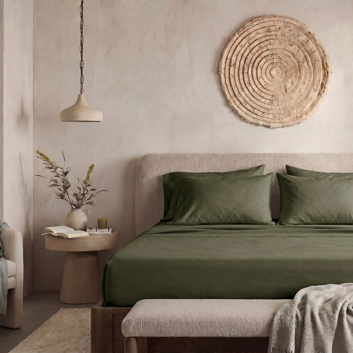 Ettitude Clean Bamboo Signature Sateen Sheet Set