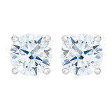 Round Brilliant Diamond Stud Earrings (1.60 ctw)