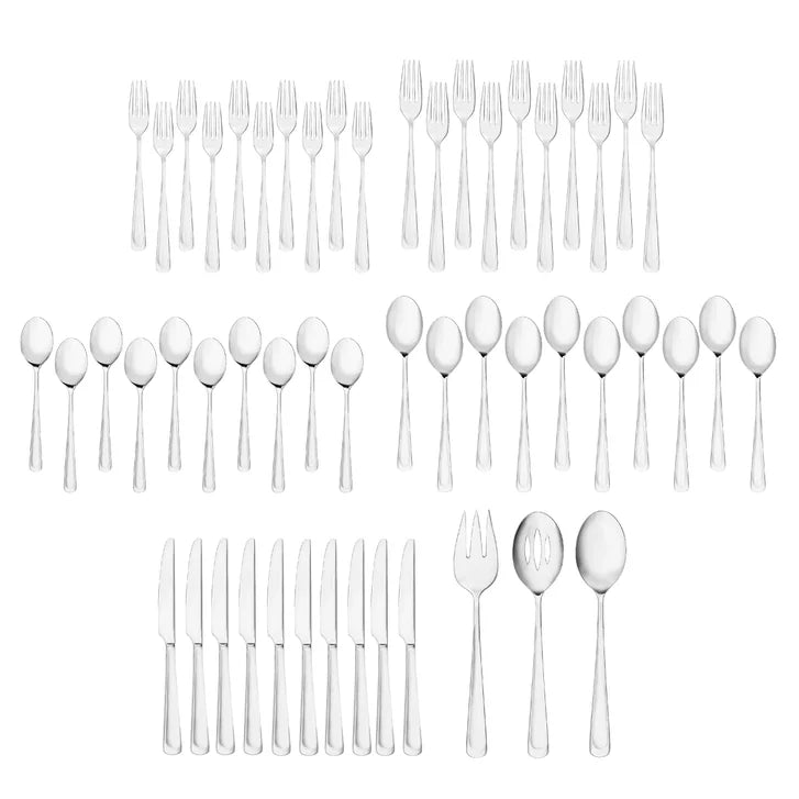 Henckels Silvano Flatware Set, 53-piece