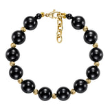 Black Onyx Bead Bracelet