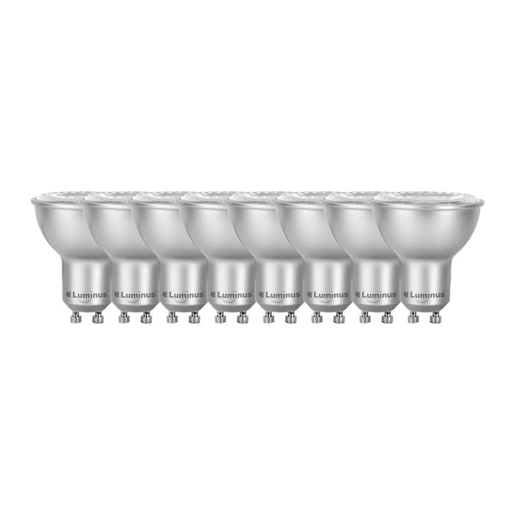 Luminus LED Elite 7W GU10 500 lumens Dimmable, 8-pack
