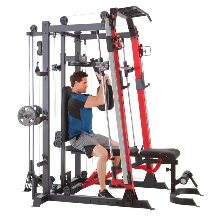 Marcy Smith Machine / Cage System with Pull-Up Bar and Landmine Station