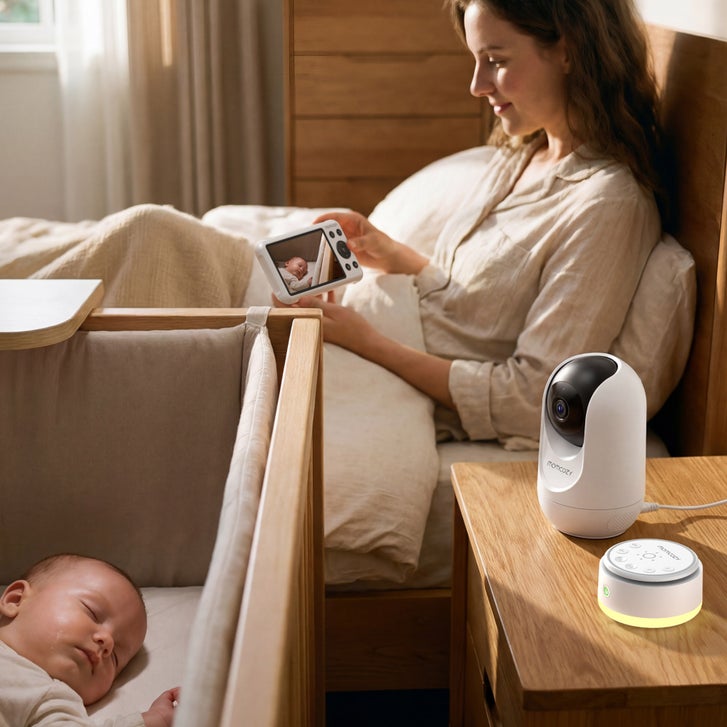 Momcozy Baby Monitor + White Noise Machine