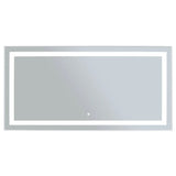 WarmlyYours Audrey Rectangular LED Mirror