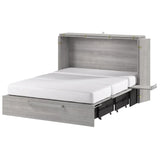 Borealis Double Cabinet Bed with Drawer & Mattress