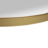 Appollo Stanley Modern Round Metal Framed Mirror