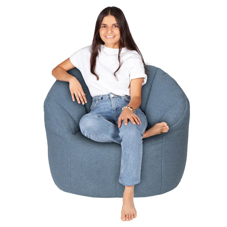 Norka Living Rod Sherpa Bean Bag Chair