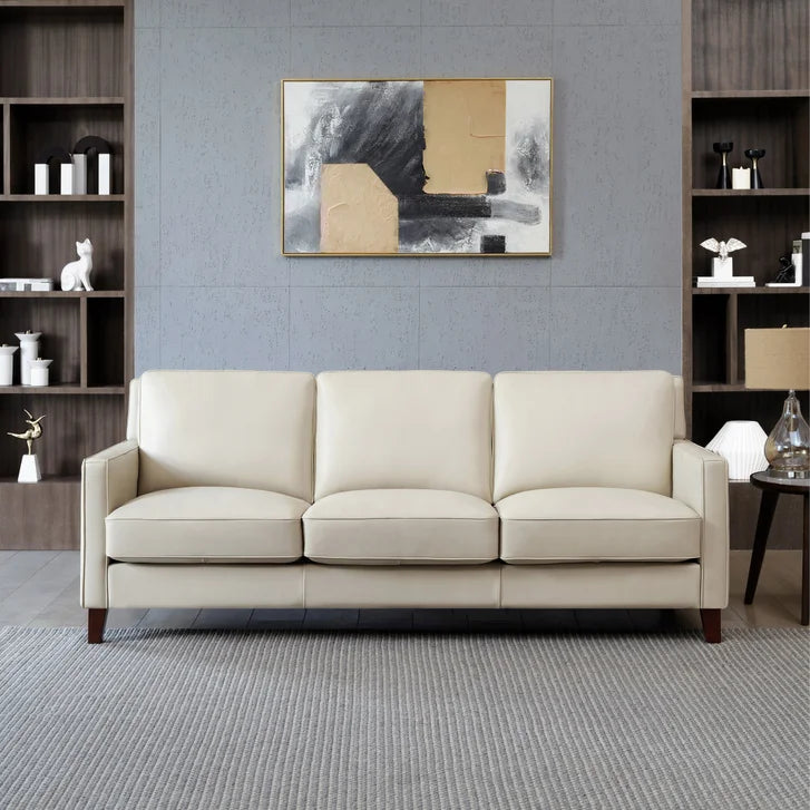 Prospera Home West Park Top-grain Leather Sofa and Loveseat