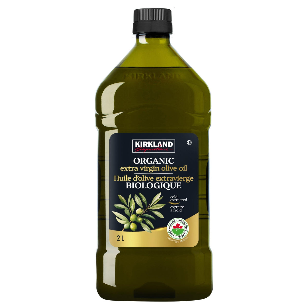 Kirkland Signature Organic Extra Virgin Olive Oil, 2 L