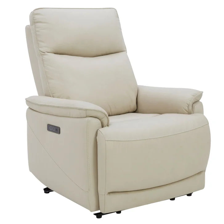 Gilman Creek – Top-grain Leather CloudZero Power Recliner with Power Headrest