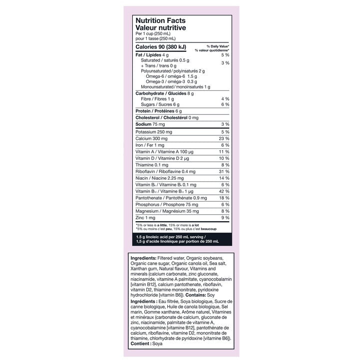 Kirkland Signature Organic Soy Beverage, 946 mL, 6-count