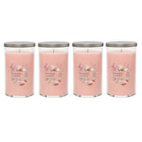Yankee Medium Pillar Scented Candle, 396 g (14 oz.), 4-pack