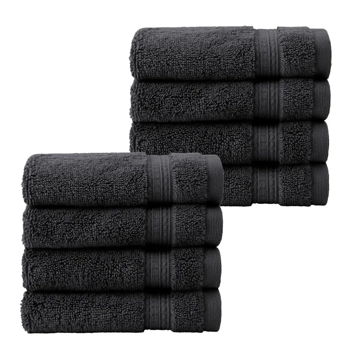 Serene Home Collection Wash Cloth Set, 8-pack
