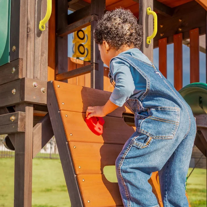 KidKraft Flagstaff Fort Swing Set