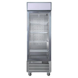 Kenmore PRO 27 in. 23 cu ft. Commercial Convertible Freezer or Refrigerator with Glass Door Merchandiser
