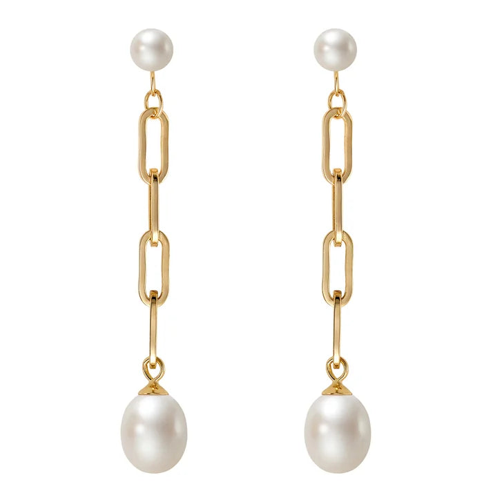 4 – 7 mm Cultured Freshwater Pearl Earrings