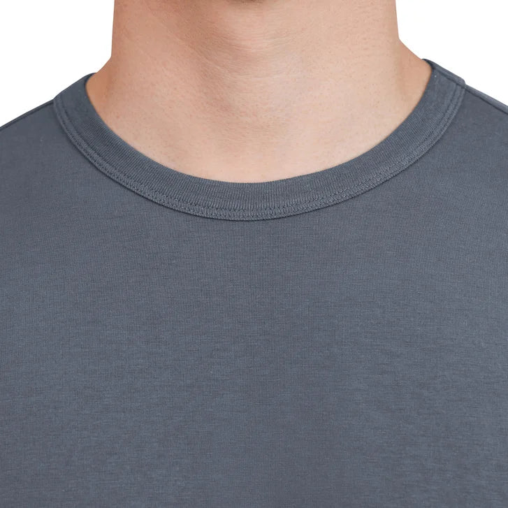 Rough Dress Men's Long Sleeve T-Shirt – Supima Cotton Crewneck