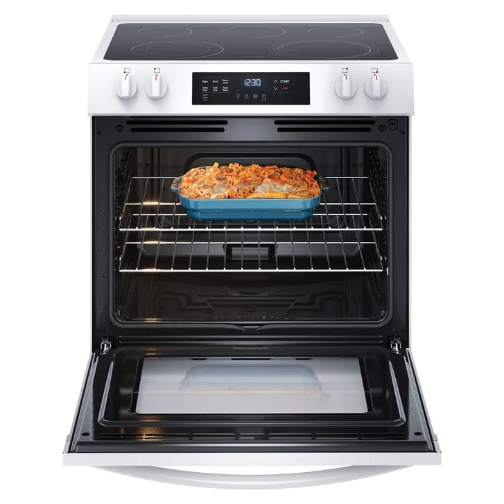 Frigidaire 30 in 5.3 cu ft. Electric 5-Burner Range with Even Baking Technology