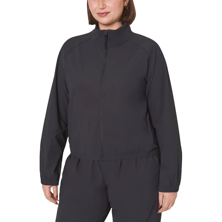 Mondetta Women's Active Full-Zip Tricot Jacket