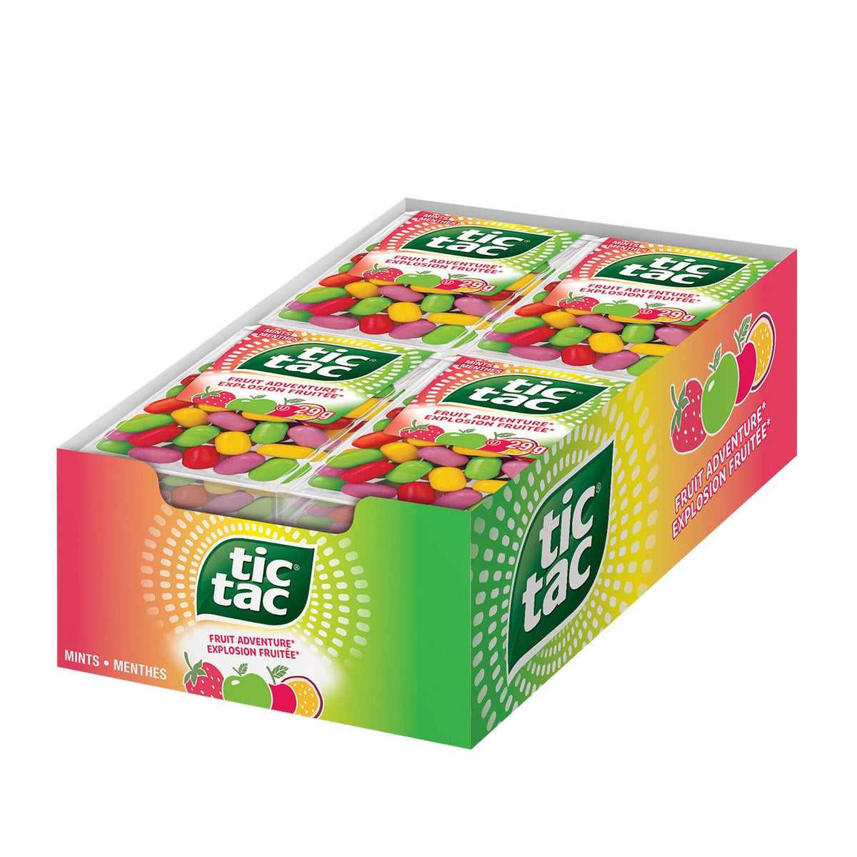 Tic Tac Fruit Adventure, 12 × 29 g
