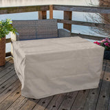 Gale Rectangular Aluminum Convertible LP/NG Fire Table