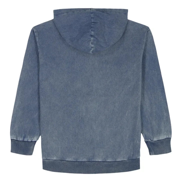 Calvin Klein Kids' Denim Zip Hoodie