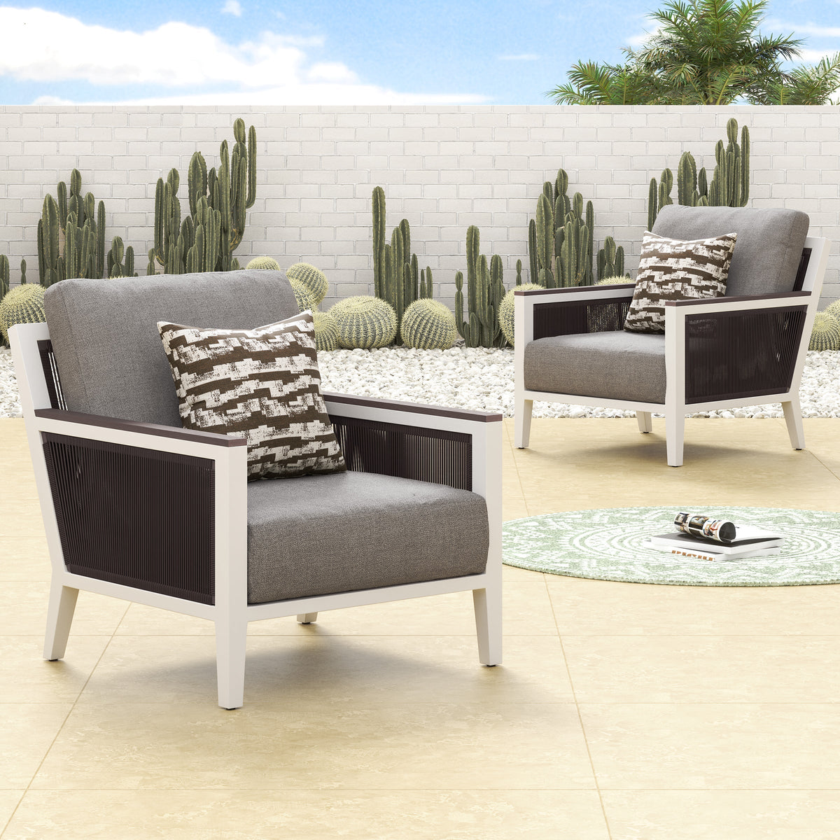 Valencia 2-pack Patio Chair Set