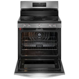 Frigidaire Gallery 30 in 5.3 cu ft. Stainless Steel Electric 5-Burner Range with Total Convection