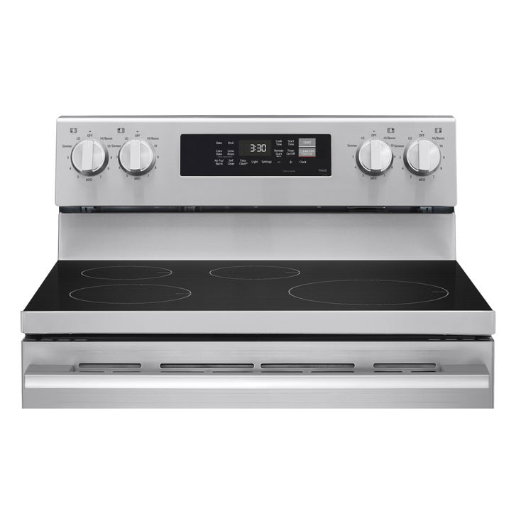 LG 30 in. 6.3 cu ft. Stainless Steel Freestanding Range with ProBake Convection and AirFry