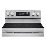 LG 30 in. 6.3 cu ft. Stainless Steel Freestanding Range with ProBake Convection and AirFry