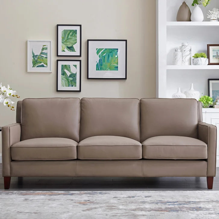 Prospera Home West Park Top-grain Leather Sofa and Loveseat