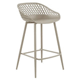 Patioflare Plus Collection Outdoor Barstools 4-pack