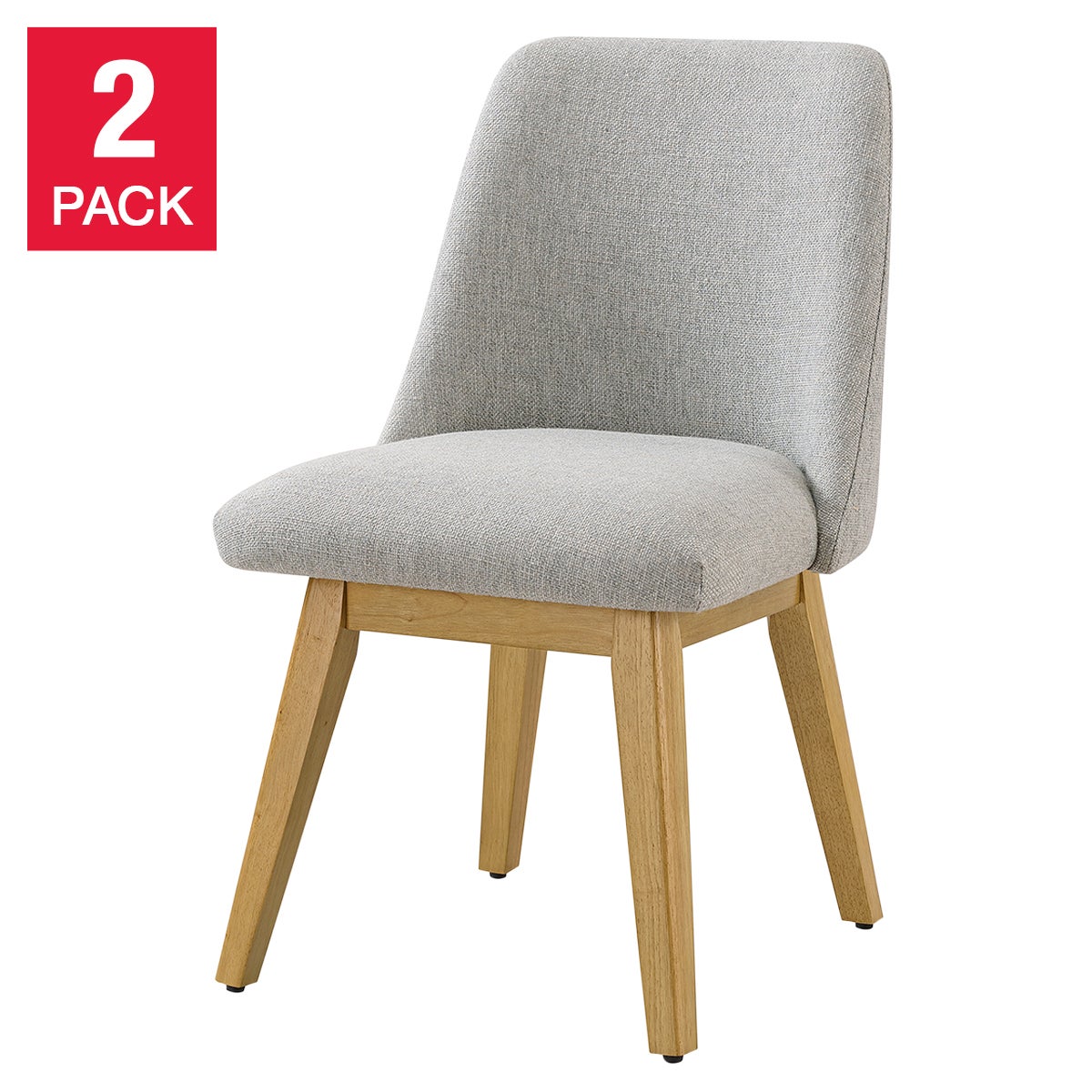 Aiden & Ivy Destin Fabric Dining Chair, 2-pack