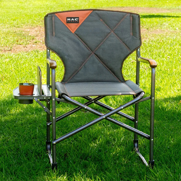 Mac Sports Folding Director Camping Chair, 2-Pack
