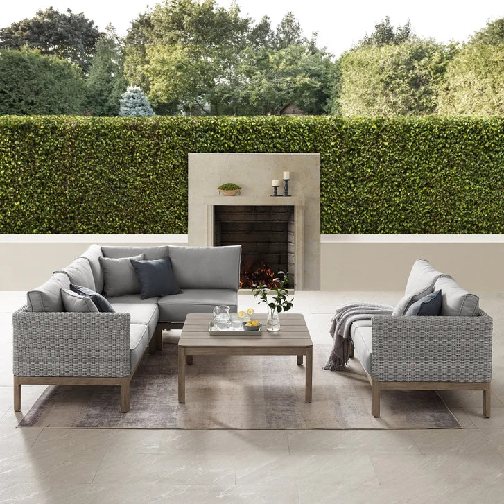 Palermo 5-piece Patio Sectional Conversation Set