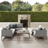 Palermo 5-piece Patio Sectional Conversation Set