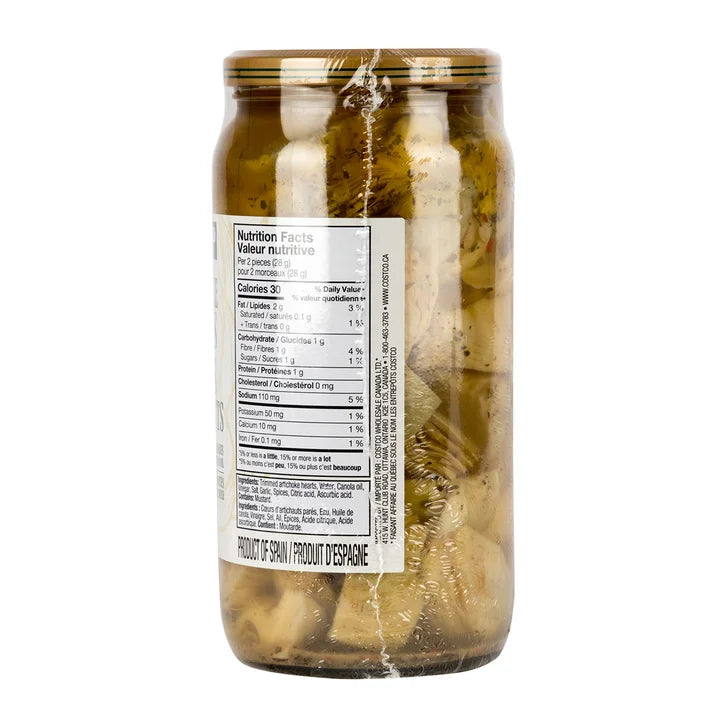 Kirkland Signature Artichoke Hearts in Oil, 2 x 1 L