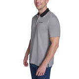 Karl Lagerfeld Men's 1/4 Zip Polo