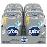 Excel Sugar-Free Gum Polar Ice, 6 × 60 pieces