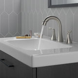 Delta Lampard Two Handle Pull-down Bathroom Faucet