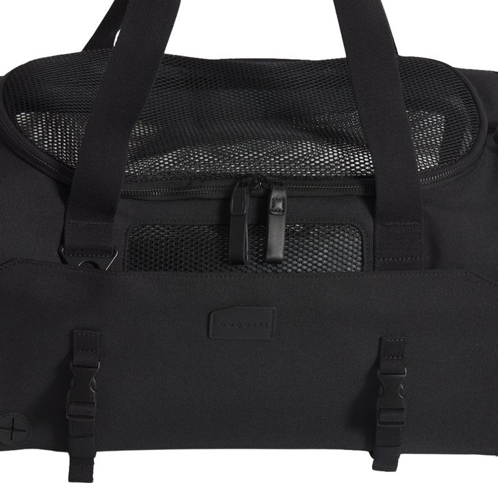 Bugatti Vacilando Pet Carrier Black Duffle