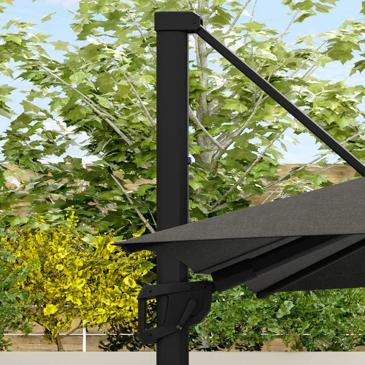 Sirio 4 m x 3 m (13 ft. x 10 ft.) Cantilever Umbrella