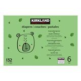 Kirkland Signature Diapers, Sizes 3 - 6