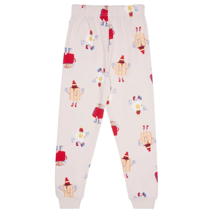 Pekkle Kids Organic Cotton 4-piece Pajama Set