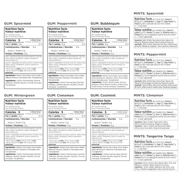 PUR Gum and Mints Variety Bundle