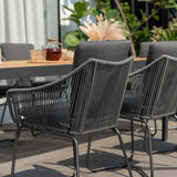 Topaz 9-piece Deluxe Patio Dining Set