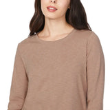 Kirkland Signature Women's Long Sleeve Slub Tee
