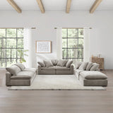 Aiden & Ivy Sereen 6-piece Fabric Sectional